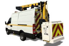Car Hire Wandsworth - 12.5M Cherry Picker 3.5T - Van hire Wandsworth