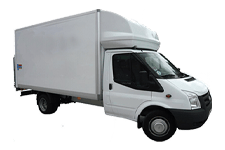 Car Hire Wandsworth - Ford Luton Box Tail Lift - Van hire Wandsworth
