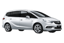 Car Hire Wandsworth - Vauxhall Zafira 5 + 2 - Minibus hire Wandsworth